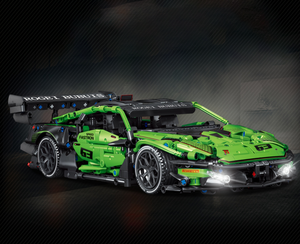 ZIELONE AUTO SPORTOWE GT3 | 1644 elementów