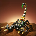 MECHANICAL SCORPION WITH MOVABLE PINCERS | 504 pieces