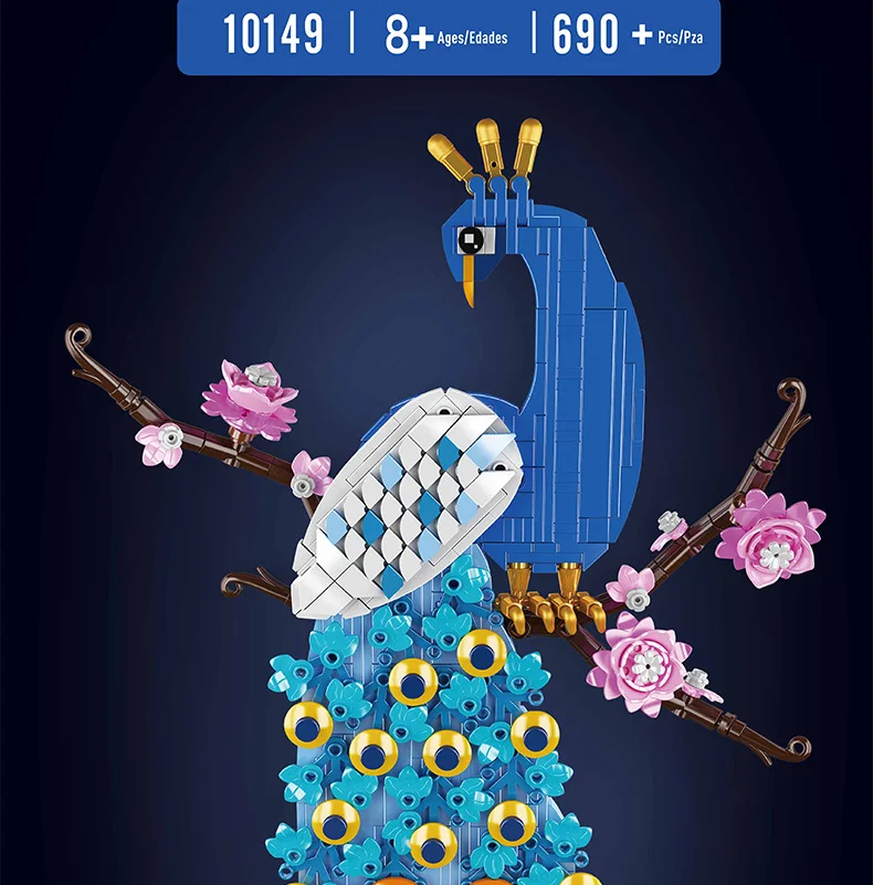 BEAUTIFUL COLORFUL BIRDS | 1052 pieces