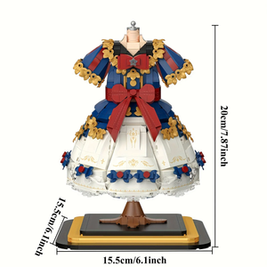 DRESSES FOR DOLL TO BUILD | 1682 pieces