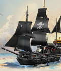 BLACK PEARL PIRATE SHIP | 1424 pieces