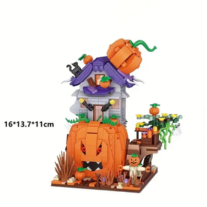 SCARY HOUSE WITH PUMPKINS | 762 pieces