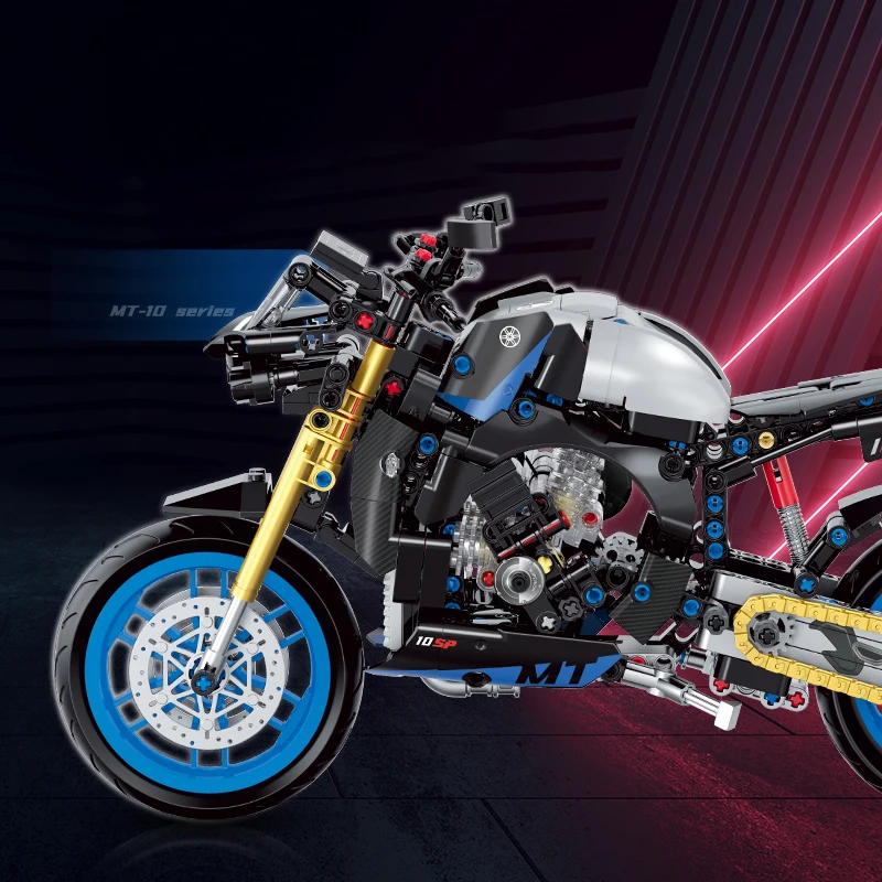 SPORTS RACING MOTORCYCLE 1:8 | 638 pieces