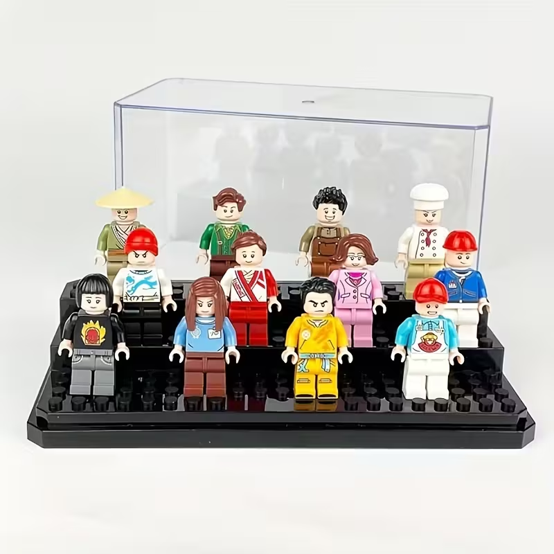 ACRYLIC TRANSPARENT DISPLAY CASE FOR FIGURINES