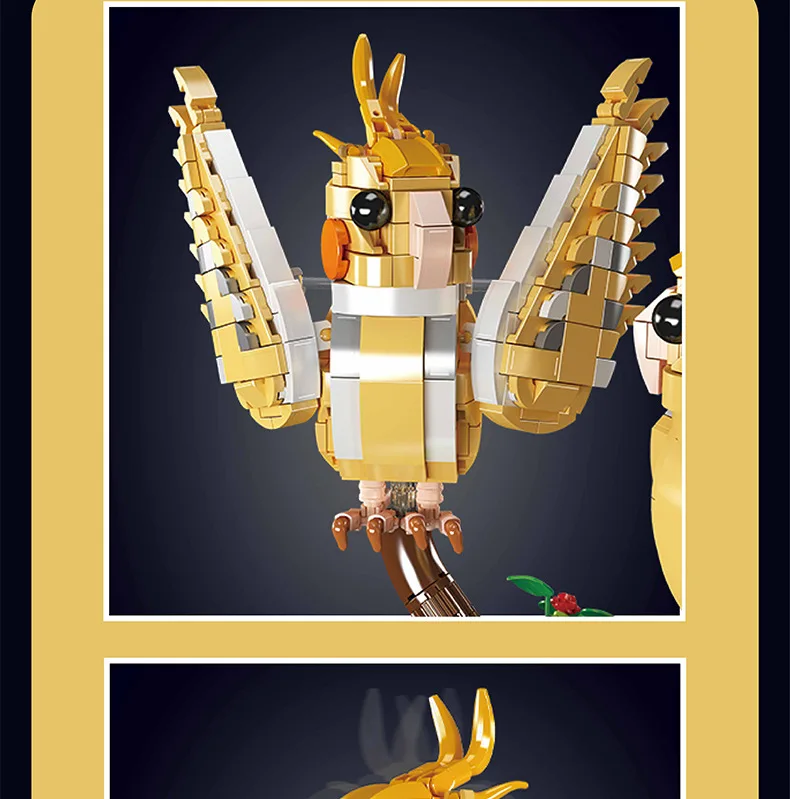 BEAUTIFUL COLORFUL BIRDS | 1052 pieces