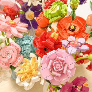 COLORFUL FLOWER BOUQUETS | 756 pieces