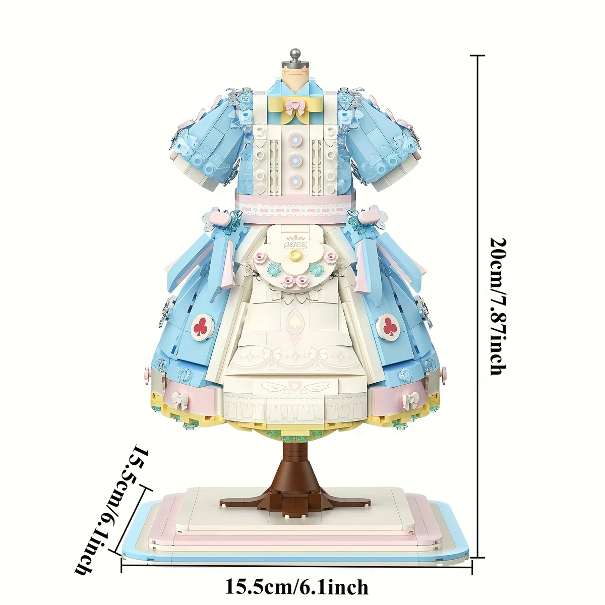 DRESSES FOR DOLL TO BUILD | 1682 pieces