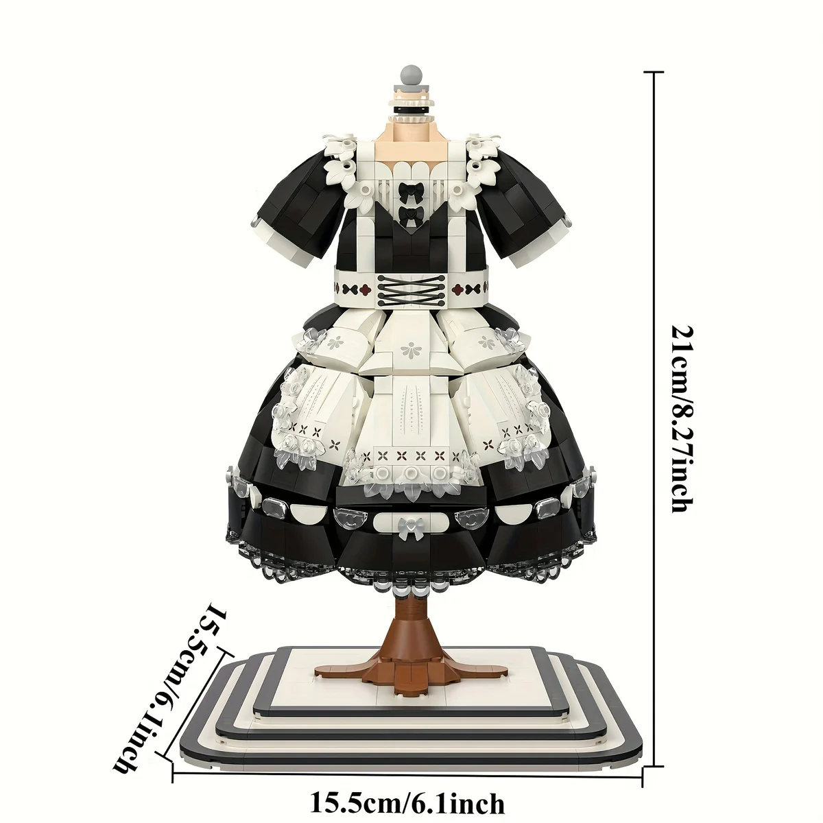 DRESSES FOR DOLL TO BUILD | 1682 pieces
