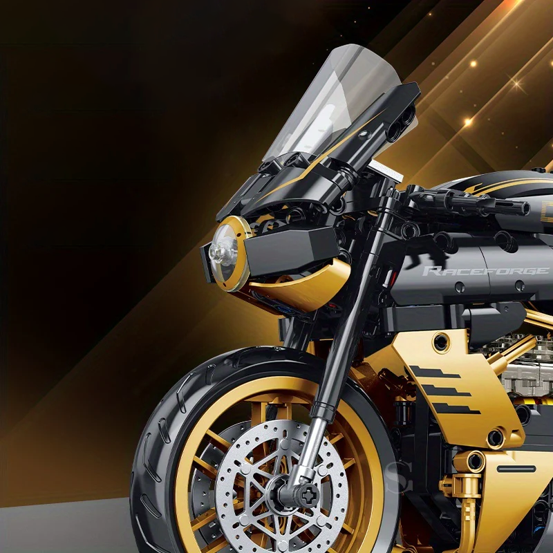 RACE FORCE MOTORCYCLE 1:8 | 506 pieces