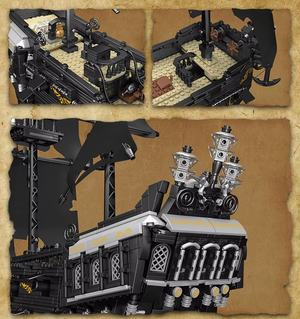THE SHIP WITH BLACK SAILS | 2868 pieces