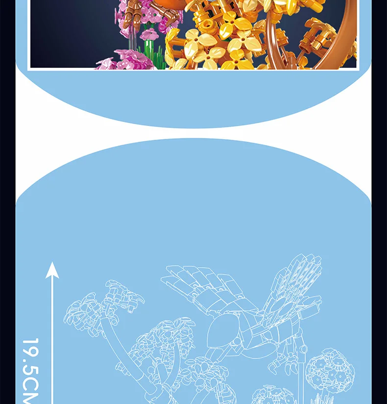 BEAUTIFUL COLORFUL BIRDS | 1052 pieces