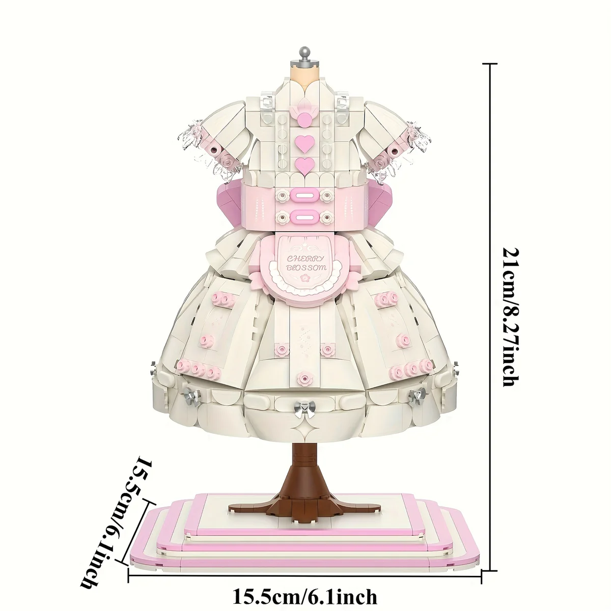 DRESSES FOR DOLL TO BUILD | 1682 pieces