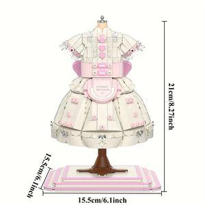 DRESSES FOR DOLL TO BUILD | 1682 pieces
