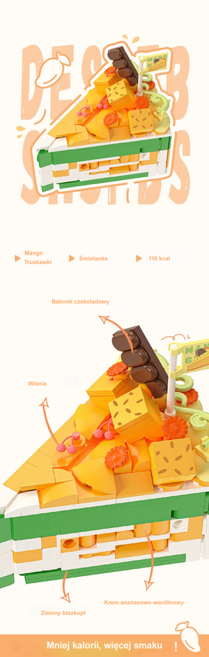 DELICIOUS CAKE IN MANY FLAVORS | 2312 pieces