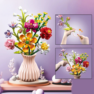 COLORFUL FLOWER BOUQUETS | 756 pieces