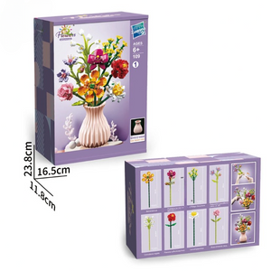 COLORFUL FLOWER BOUQUETS | 756 pieces