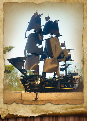 THE SHIP WITH BLACK SAILS | 2868 pieces
