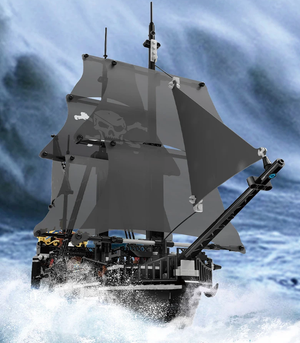 BLACK PEARL PIRATE SHIP | 1424 pieces