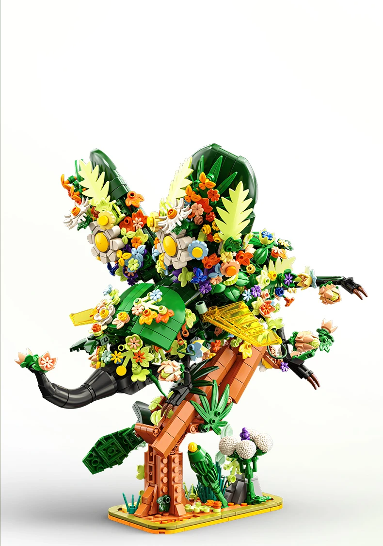 COLORFUL FLOWER ANIMALS | 1509 pieces
