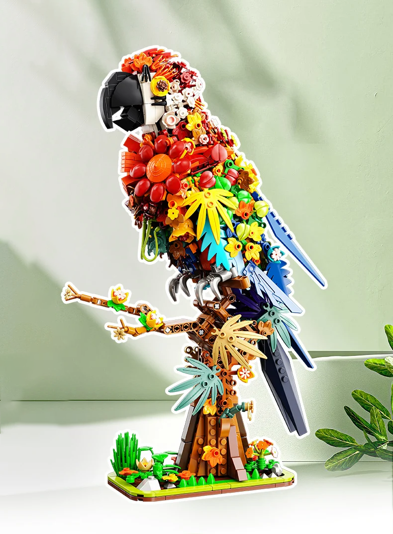 COLORFUL FLOWER ANIMALS | 1509 pieces