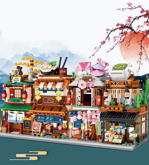 ASIAN CITY STREET | 1608 pieces