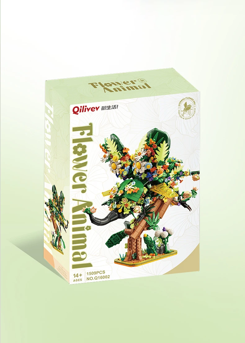 COLORFUL FLOWER ANIMALS | 1509 pieces