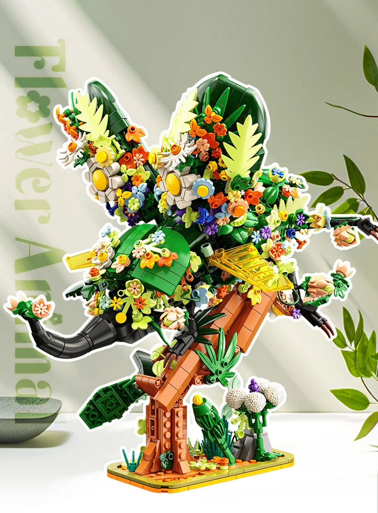 COLORFUL FLOWER ANIMALS | 1509 pieces