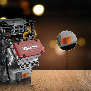 WORKING V8 ENGINE | 478 pieces