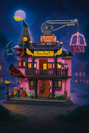 MAGICAL TOWNHOUSE WITH AN ELEVATOR | 1022 pieces