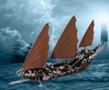 BROWN PIRATE SHIP | 756 pieces