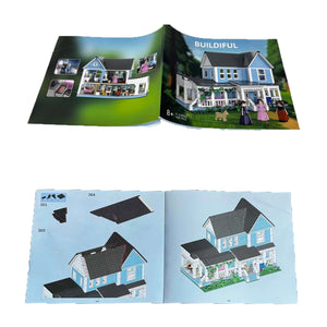 LOREAI AND RORY'S BLUE AND WHITE HOUSE | 1107 pieces