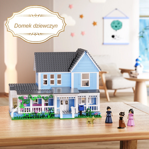 LOREAI AND RORY'S BLUE AND WHITE HOUSE | 1107 pieces
