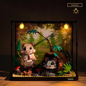 ADORABLE HAMSTERS IN THE TERRARIUM | 1158 pieces