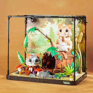 ADORABLE HAMSTERS IN THE TERRARIUM | 1158 pieces