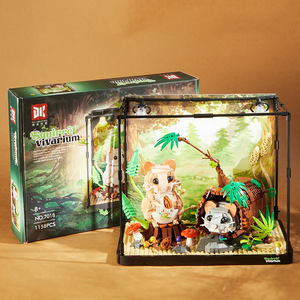 ADORABLE HAMSTERS IN THE TERRARIUM | 1158 pieces