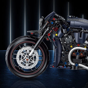 MOTOCYKL FOR NIGHT RACING 1:8 | 632 pieces