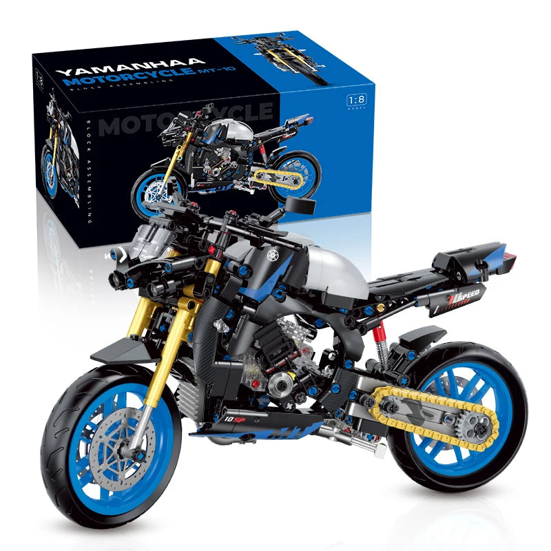 SPORTS RACING MOTORCYCLE 1:8 | 638 pieces