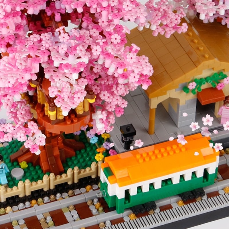 [ZDJ] [DO DODANIA] 3668pcs Sakura House Tree Trains Station Building Blocks Cheer Flowers City Street View Assemble Bricks Collection Adult Toys [ZDJ] [DO DODANIA] 3668pcs Sakura House Tree Trains Station Building Blocks Cheer Flowers City Street View Assemble Bricks Collection Adult Toys [ZDJ] [DO DODANIA] 3668pcs Sakura House Tree Trains Station Building Blocks Cheer Flowers City Street View Assemble Bricks Collection Adult Toys 