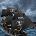 BLACK PIRATE SHIP | 921 pieces
