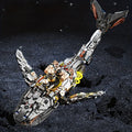 FUTURISTIC MECHANICAL WHALE | 1388 pieces