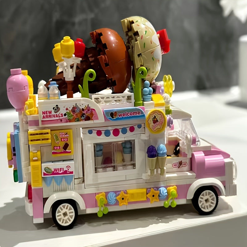 COLORFUL ICE CREAM VAN | 595 pieces