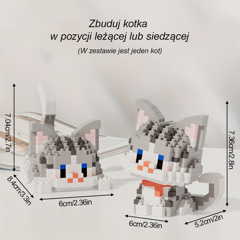 CHARMING MULTICOLORED KITTENS | 439 pieces