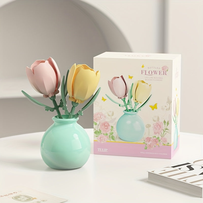 FLOWERS IN VASES | 60 pieces