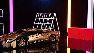 GOLDEN SPORTS CAR 1:14 | 1309 pieces