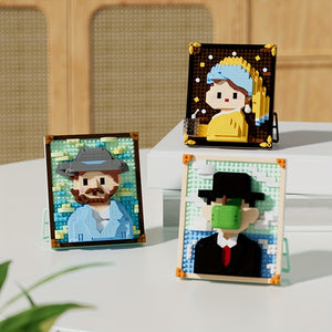 FAMOUS PAINTINGS MADE FROM BLOCKS | 337 pieces