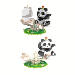 CHARMING PANDAS AT THE PLAYGROUND | 1050 pieces