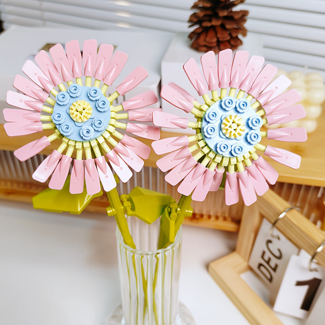 TWO ZINNIA FLOWER | 100 pieces