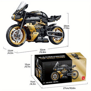 RACE FORCE MOTORCYCLE 1:8 | 506 pieces