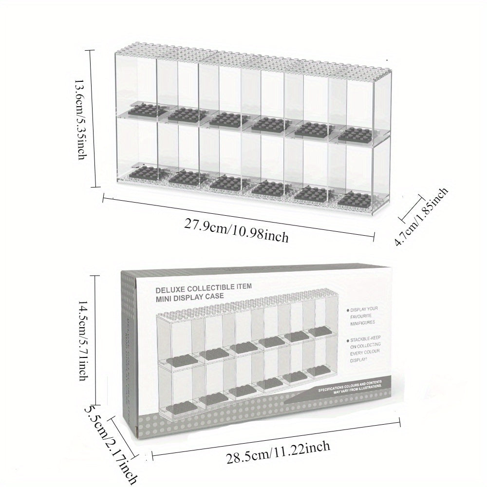 TRANSPARENT PREMIUM DISPLAY CASE FOR FIGURINES
