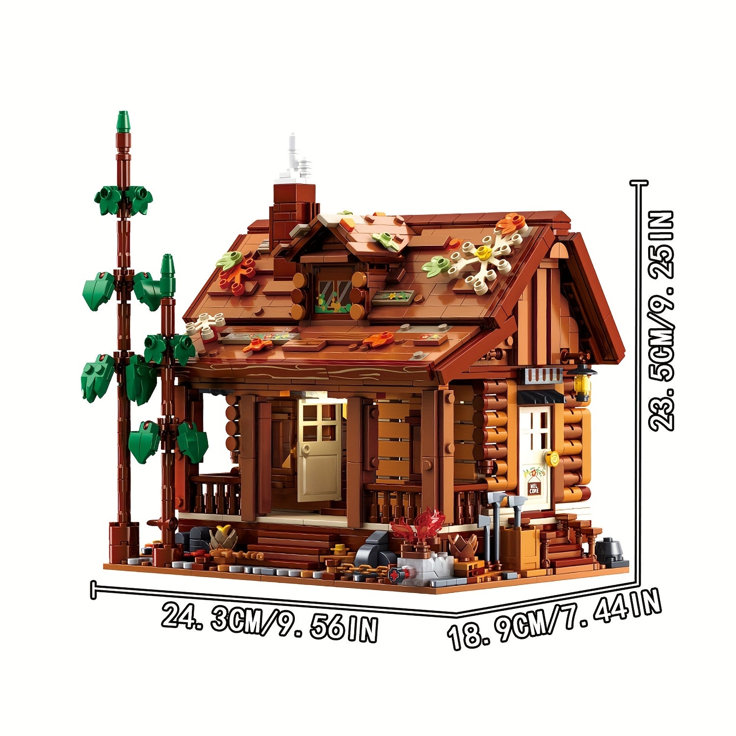 FOREST WOOD HOUSE | 1969 pieces